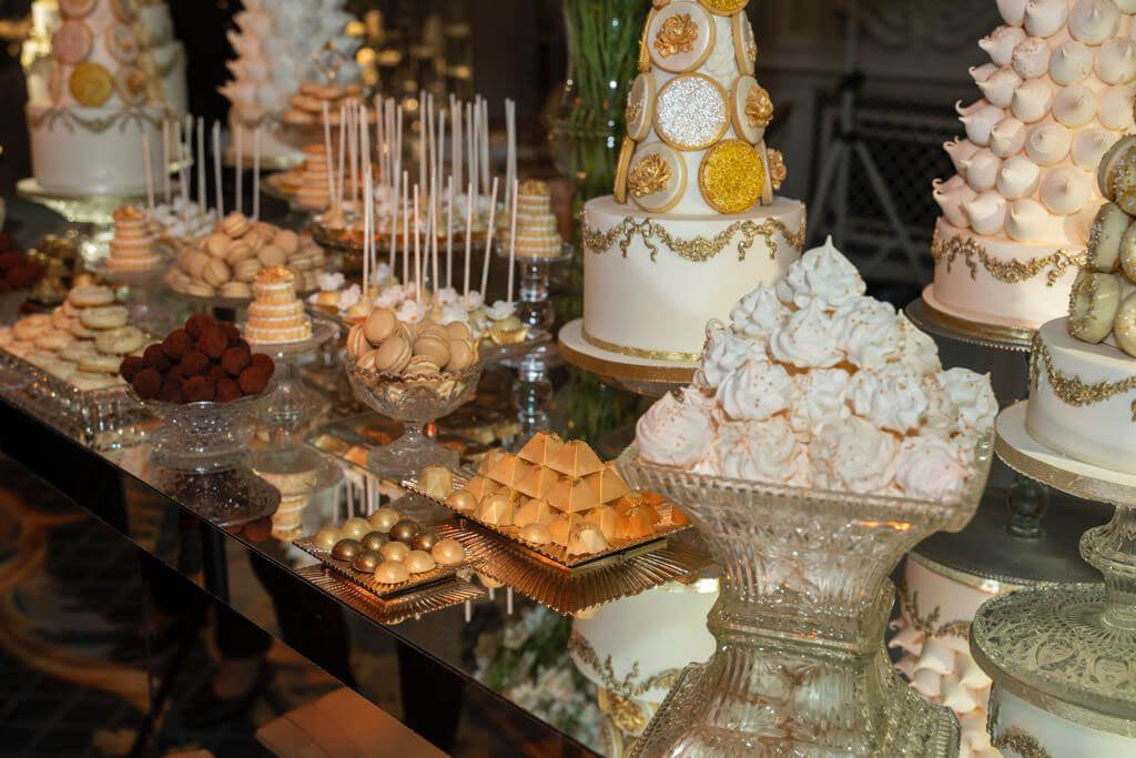 Beautiful Hand crafted Wedding dessert tables By Yevnig