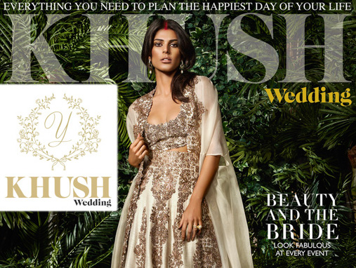 We’ve been featured in Khush Wedding Magazine - By Yevnig Luxury Cakes