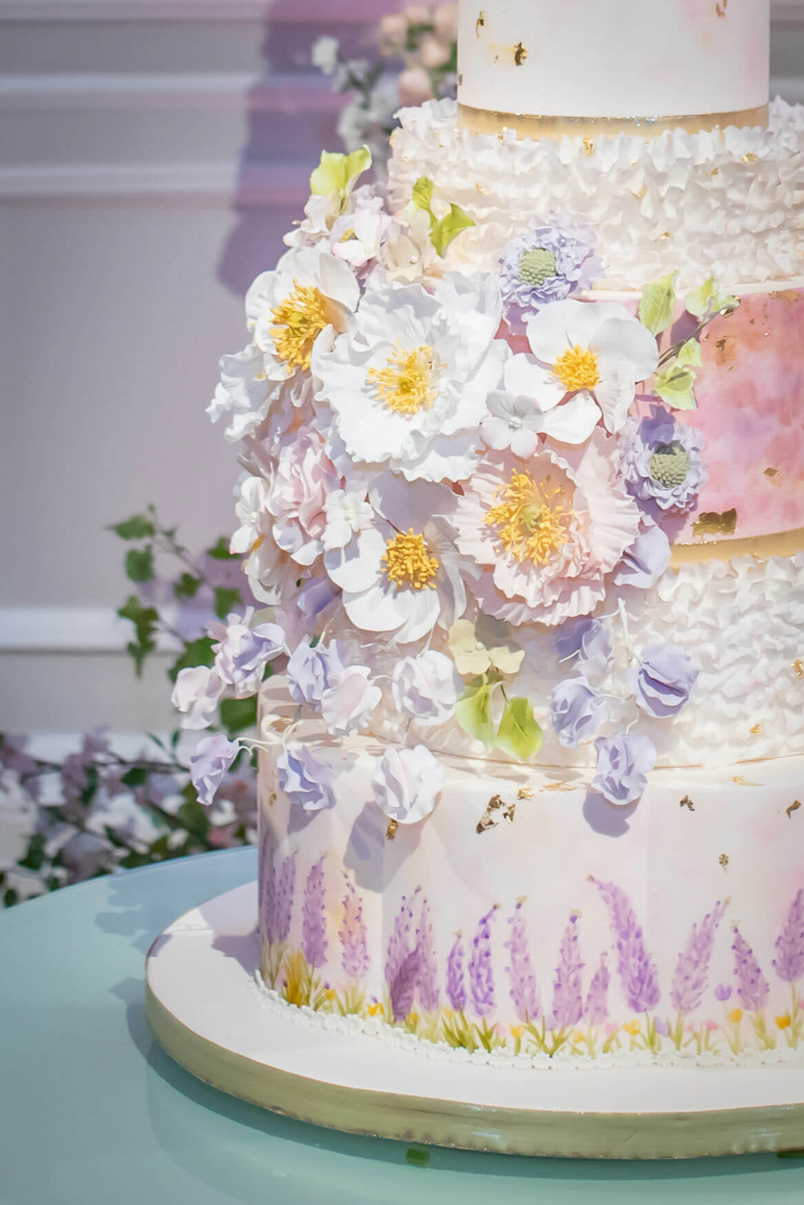 By Yevnig Luxury Wedding Cakes Ilona Corinthia London AndyMacPhotography