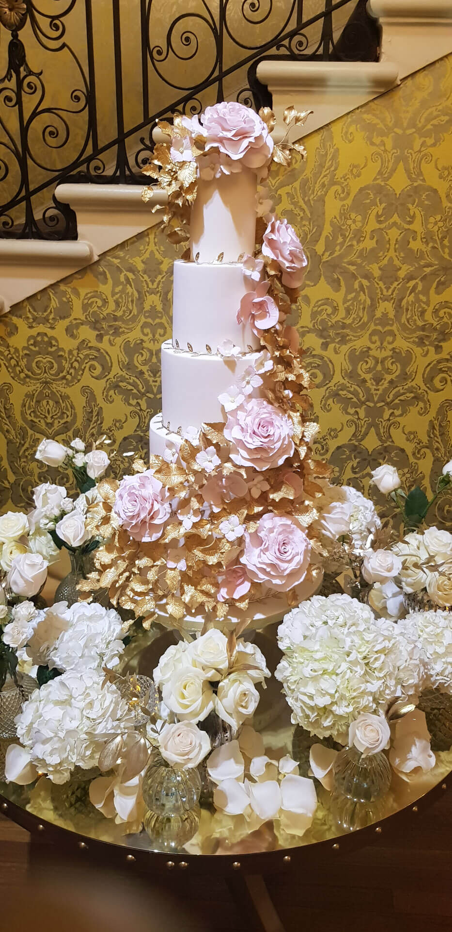 Rosalind Luxury Fairy tale Wedding Cakes By Yevnig Clarissa Hedsor House