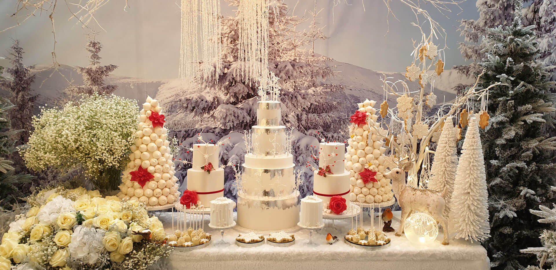 By Yevnig Celebration and special occasion dessert tables - winter theme