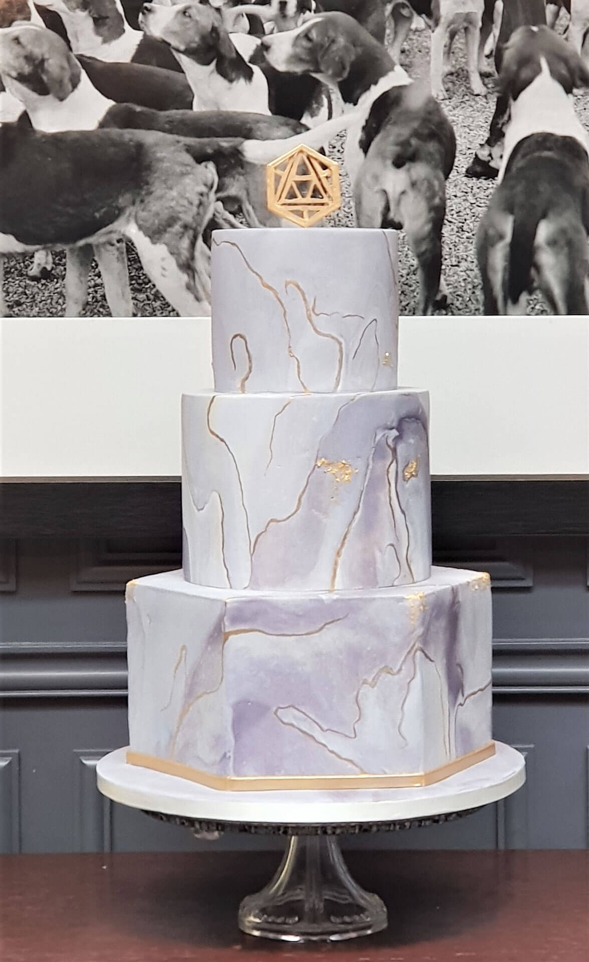 By Yevnig Luxury Special Occasion Party marble look Cakes