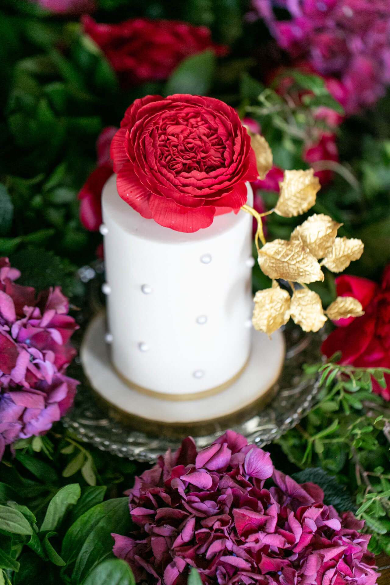 By Yevnig Luxury Special Occasion Party Cakes - Four Seasons-Anniversary Dinner bespoke cake -Anneli Marinovich Photography