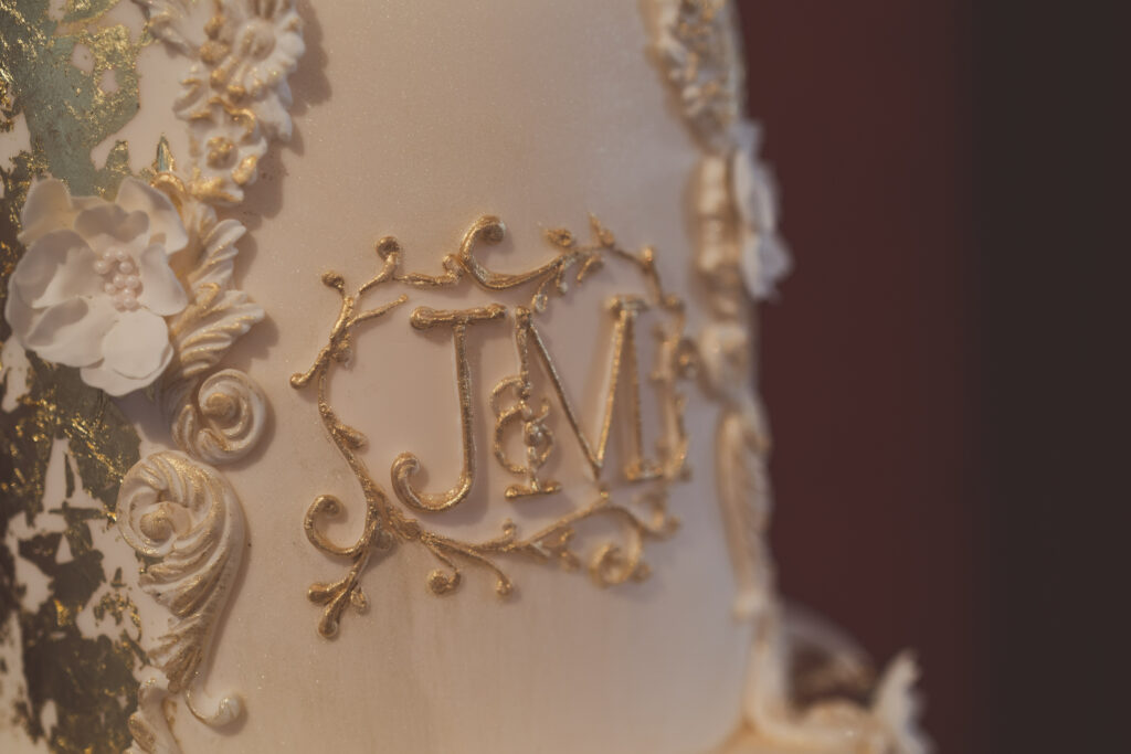 Same sex luxury wedding cake by Yevnig at Historic Royal Palaces Banqueting House