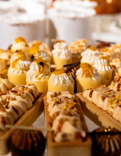 Platter of sweet treats from a luxurious By Yevnig Dessert Table