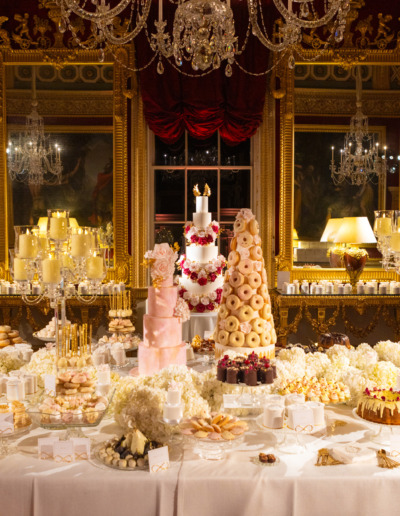 Luxury Dessert Table By Yevnig in the Great Room at Spencer House