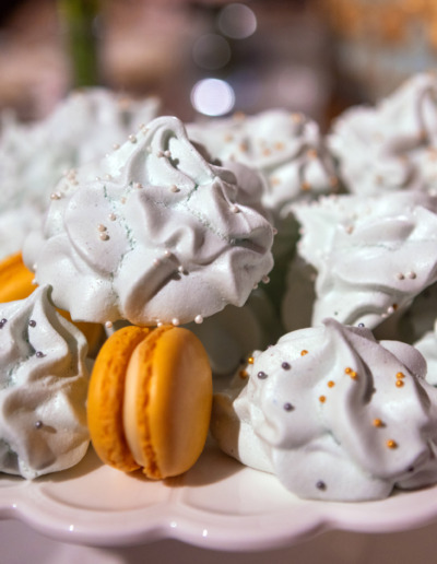 Sweet treats from a luxury dessert table By Yevnig