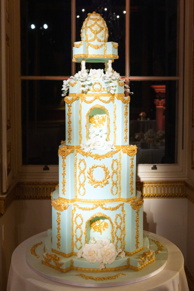 Luxury wedding cake By Yevng, Empress inspired by Faberge